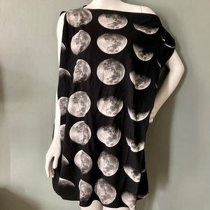 Shadowplay NYC avant-garde Moon Phase Shift Dress and Scarf set (2pcs)